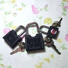 [Origin of the origin of the permanent permanent padlock] 40mm lock old-fashioned door padlock anti-pry iron lock manufacturer