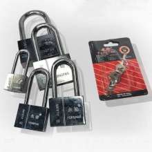 【Square Blade Long Rod Padlock】 Stainless Office Padlock Household Anti-pry Lock Head Changliang Padlock Factory