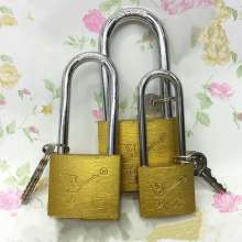 [Origin long beam padlock] Hongyan long padlock anti-pry iron lock head key door lock factory direct sales