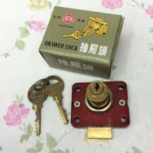 【产地货源短抽屉锁】808-16mm锁 电脑桌抽屉锁 圆柜子锁厂家