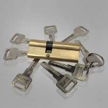 [Origin source copper lock core] AB iron handle complete specifications eccentric lock core anti-theft inner door lock core manufacturers