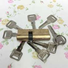 [Origin source copper lock core] AB iron handle complete specifications eccentric lock core anti-theft inner door lock core manufacturers