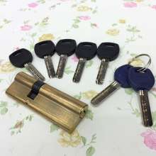 [Origin of origin full copper lock core] AB rubber handle eccentric specification complete lock core General anti-theft door lock core factory