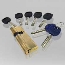 [Origin of origin full copper lock core] AB rubber handle eccentric specification complete lock core General anti-theft door lock core factory