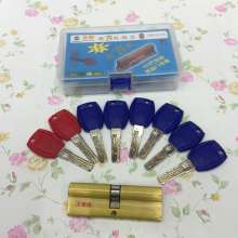 [Source of origin] Super B-grade plastic handle core specifications complete lock core anti-theft door full copper lock core manufacturers
