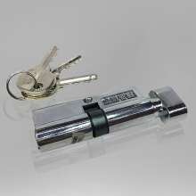 【产地货源】小70mm一字匙锁芯 防盗门锁芯 通用家具旋钮锁芯厂家