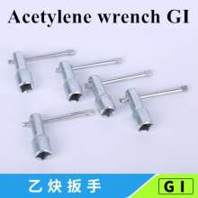 Acetylene wrench inside Quartet acetylene bottle switch welding accessories oxygen meter acetylene pressure reducer switch accessories wrench tool