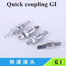 Pneumatic connector 8mm trachea quick connector Oxygen tube fast inner and outer wire two-way three-way connector