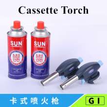 Welding and cutting tool Cassette torch Propane portable grill gun Butane gas vial barbecue grill torch