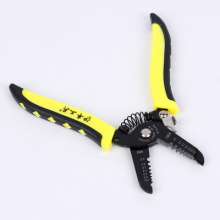 Wholesale 7 inch multifunctional manual wire stripper electrician stripping pliers. Pliers. hardware tools. Cable stripping pliers factory direct sales