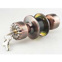 586AC red ancient ball lock indoor door lock bathroom lock room door lock exterior door lock ball lock