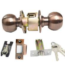 5871 red ancient shape lock indoor door lock bathroom lock room door lock exterior door lock ball lock