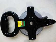 Factory direct hand-cranked thickening 30 meters 50 meters. 100m shelf ruler steel tape measure. Cloth ruler. Large discount