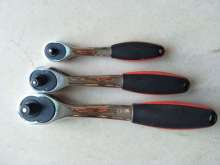 Wholesale 72 teeth curved handle mirror quick wrench 1/4 3/8 .1 / 2 fast ratchet wrench. Factory direct sales