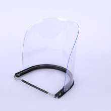 Splashproof helmet, protective mask, plexiglass protective mask, aluminum frame, plastic frame protective mask, anti-spittle, physical isolation mask