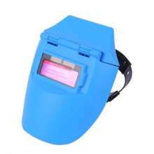 Portable automatic dimming mask anti-shock anti-splash protective mask electric welding protective mask
