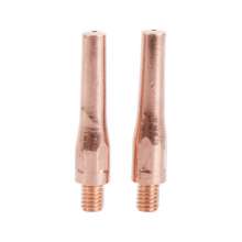 Red copper conductive nozzle 1.0 special connector two protection welding gun copper specifications complete conductive nozzle