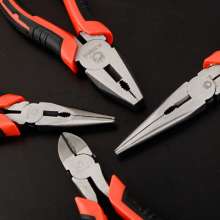 Welding and cutting wholesale wire cutter 8 inch industrial grade pliers 45 # special steel needle nose pliers diagonal nose pliers