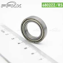 6802 bearing. hardware tools. wheel. 15x24x5 bearing 6802zz / 2rs shaft steel carbon steel Zhejiang Ningbo factory direct supply