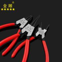 Gold Carved Circlip Pliers Retaining Ring Pliers Straight Outer Straight Inward Outwardly Curved Circlip Pliers Split Clamps Ring pliers