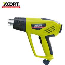 XCORT hot air gun adjustable temperature digital display handheld high power industrial 2000W plastic hot air welding gun factory direct sales