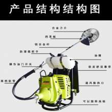 XCORT割草机  锄草机  四冲程背负式  汽油打草机 灌机  侧挂式除草神器
