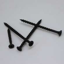 Coarse teeth fast teeth ST7 fast teeth high strength self-tapping screws fast teeth self-tapping screws screws black phosphorus color zinc screws fast teeth coarse teeth drilling wood teeth screws