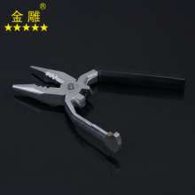 Gold carving Miniature wire stripper Special-shaped wire stripper Multi-function wire stripper Foreign trade export Needle-nose pliers Plastic-coated pliers Pliers Tool pliers