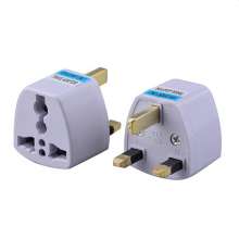 British standard conversion plug British standard adapter three-legged British Hong Kong Singapore tourism power plug