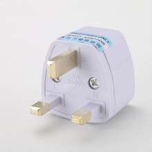 British standard conversion plug British standard adapter three-legged British Hong Kong Singapore tourism power plug