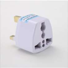 British standard conversion plug British standard adapter three-legged British Hong Kong Singapore tourism power plug