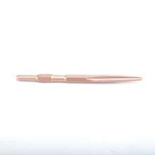 Electric hammer head chisels Cement wall punching pointed flat chisel square handle 14 hexagon × 250 pointed flat rose gold (square handle)