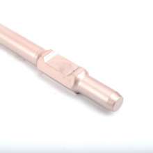 Impact chisel electric pick head pointed flat chisel PH65A30 × 410 pointed Cement wall punched pointed flat chisel