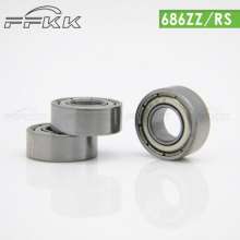 Supply of miniature bearings. Bearings. Hardware tools. 686ZZ / RS 6 * 13 * 5 bearing steel high carbon steel. Zhejiang Cixi factory direct supply