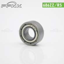 Supply of miniature bearings. Bearings. Hardware tools. 686ZZ / RS 6 * 13 * 5 bearing steel high carbon steel. Zhejiang Cixi factory direct supply
