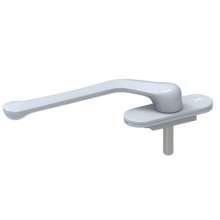 The new aluminum alloy crooked handle / double window screen integrated crooked handle square shaft around left / zinc alloy square shaft handle FH-051Z