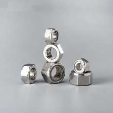 304 stainless steel external hexagon lock nut 304 stainless steel nut GB6172 external hexagon thin nut national standard flat thin hexagon nut hexagon nut