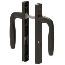 New door handle / double door handle inside / outside / 85 center distance swing door lock / handle DL-028