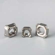 304 stainless steel square welding nut DIN557 square nut M3 / M4 / M5 / M6 square nut stainless steel square nut nut