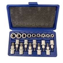 1/2 19PC Chrome Vanadium Steel Pressed Sleeve Tool Set / Sleeve / Mechanical Auto Repair / Household Tool Set