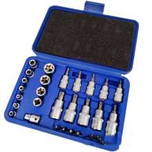 30-piece pressing sleeve / inch system / vanadium steel / machine repair auto repair kit tool