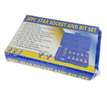 30-piece pressing sleeve / inch system / vanadium steel / machine repair auto repair kit tool