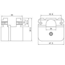 Factory direct door and window hardware accessories / Advanced mid-hung window hinges / Aluminum alloy hinges / High quality hinges PH-1282