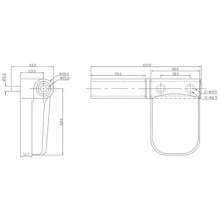 Factory direct door and window hardware accessories / hinge series / aluminum alloy door and window accessories / door and window special hinge PH-1128