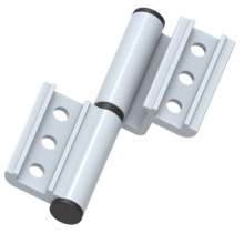 Manufacturers wholesale aluminum alloy hinge two-wing hinge heavy doors and windows broken bridge doors and windows hardware accessories PH-1208