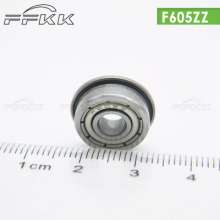 Supply flange bearings.   Casters. Bearings.  Casters.      Wheels.  Tools F605zz 5 * 14 * 5 Flanged miniature bearings