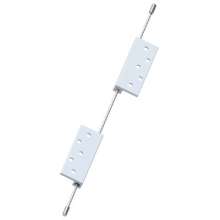 Factory direct supply door and window anti-falling bar safety accessories steel-plastic casement window anti-drop rope screen window bar anti-fall PH-3202