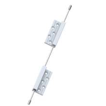 Factory direct supply door and window anti-falling bar safety accessories steel-plastic casement window anti-drop rope screen window bar anti-fall PH-3202