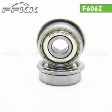 Flange bearing. Bearing. Caster. Wheel. Hardware tool F606zz 6 * 17 * 6 Flange miniature bearing Zhejiang Ningbo factory direct supply