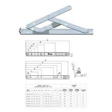 Spot wholesale door and window sliding support / swing sliding support / SUS304 stainless steel sliding support / stainless steel hinge / window hinge HC-2214